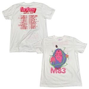 M83 Fantasy 2023 US Tour Size M White Tee (Retail $50)